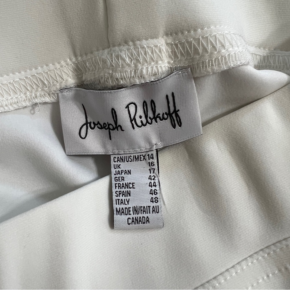 Joseph Ribkoff White Pant Style - Picture 3 of 4